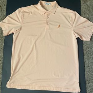 Salmon Peter Millar Summer Collection Polo